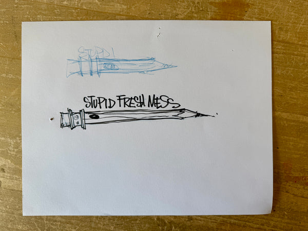 Stupid Fresh Mess Pencil