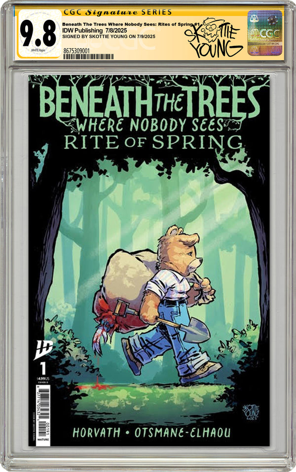 Beneath The Trees Where Nobody Sees: Rite of Spring #1 CGC Signature Series 9.8