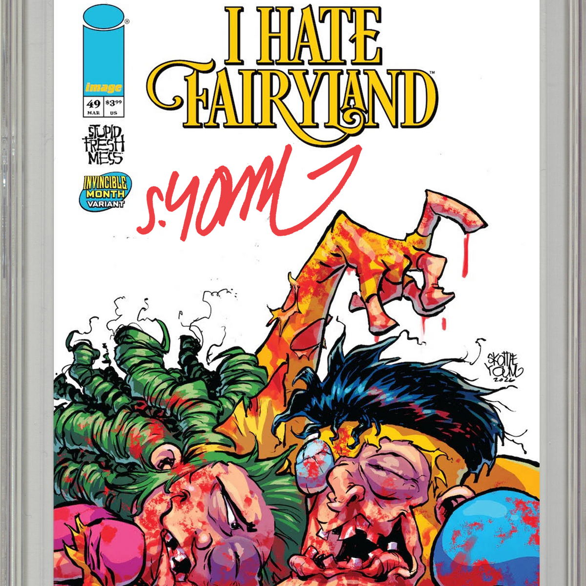 I Hate Fairyland #49 Invincible Team-up Variant – Stupid Fresh Mess