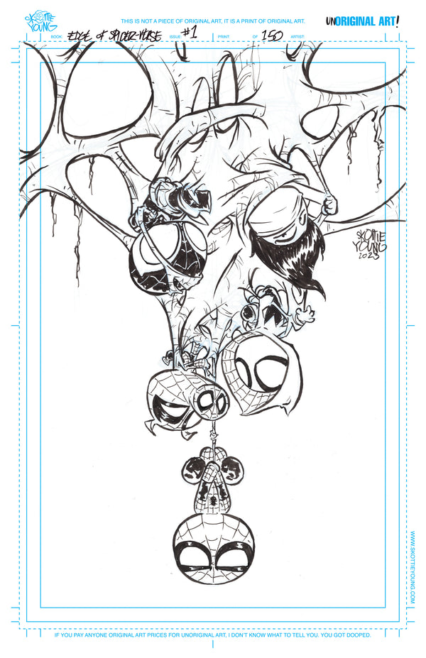 UnORIGINAL ART! Spider-verse