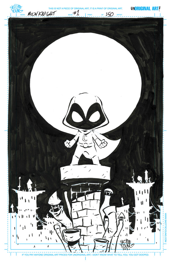 UnORIGINAL ART! MoonKnight