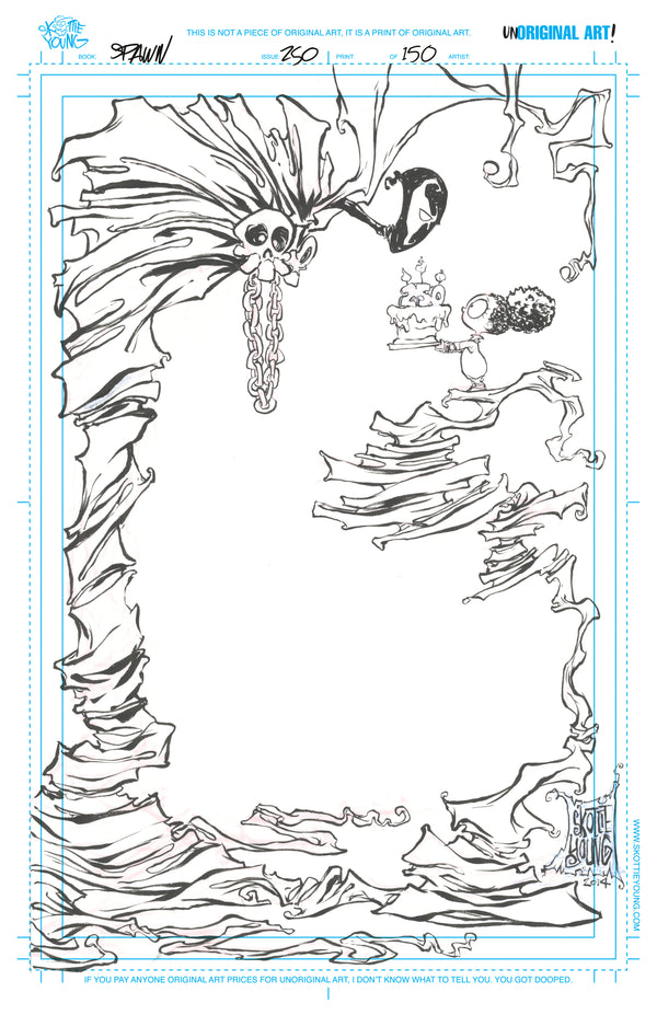 UnORIGINAL ART! Spawn