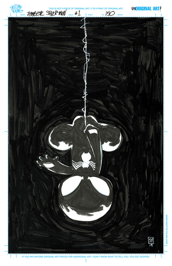 UnORIGINAL ART! Symbiote Spider-man