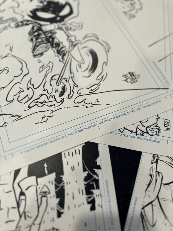 UnORIGINAL ART! Ghost Rider