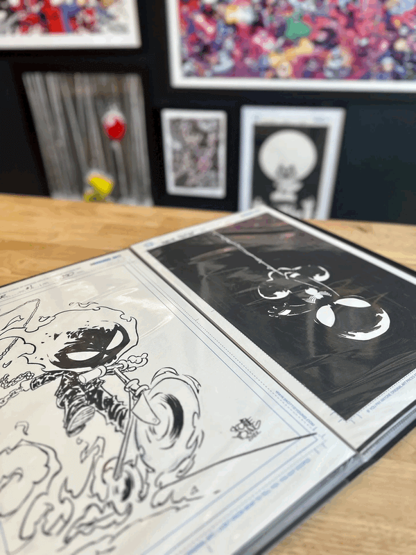 UnORIGINAL ART! Symbiote Spider-man