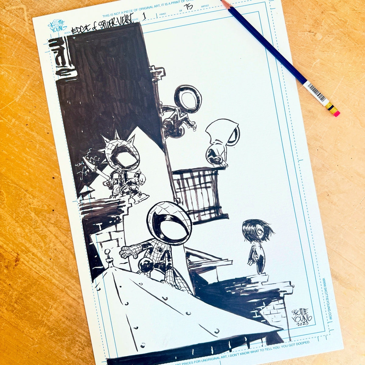 UnORIGINAL ART! Portfolio Set #3 – Stupid Fresh Mess