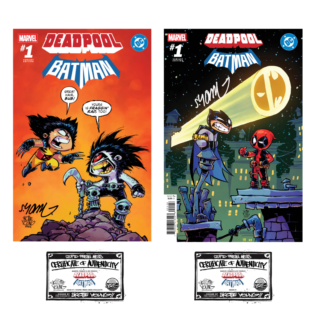 Deadpool / Batman #1 EXCLUSIVE – Stupid Fresh Mess Deadpool / Batman #1 EXCLUSIVE – Stupid Fresh Mess