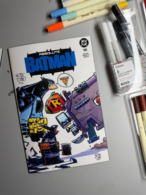 Absolute Batman #20 with Full Color Remark by Skottie Young