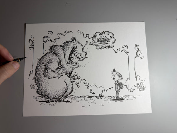 One Word Drawing Prompt- SNACK