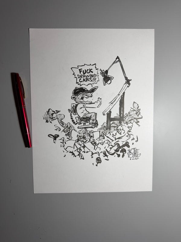 One Word Drawing Prompt- CAR