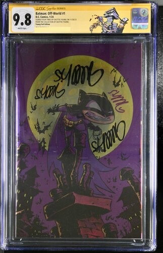 The Personal Collection of Skottie Young- Batman Off-World #1 FOIL 9.8 ...