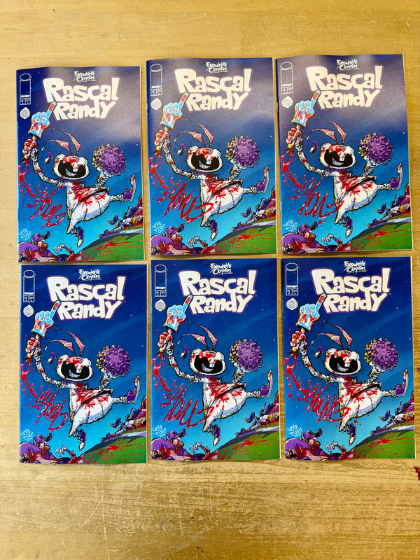 Rascal Randy #1 Caught Red Handed Signature Edition