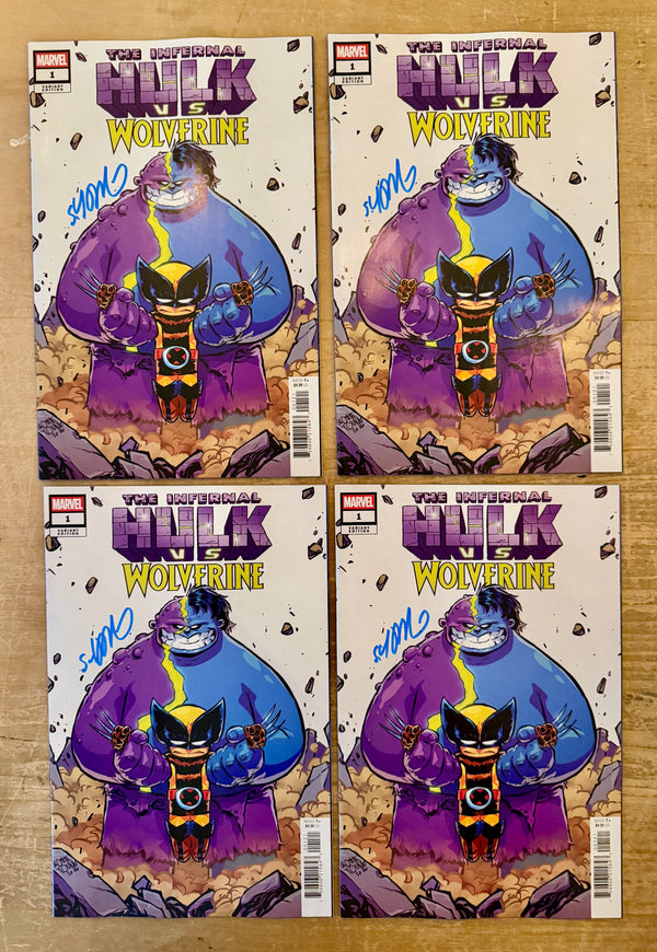 The Infernal Hulk VS Wolverine #1 (SIGNED)