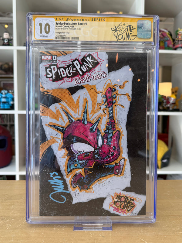 Spider-Punk Arms Race #1 CGC Signature Series 10.0 GEM MINT