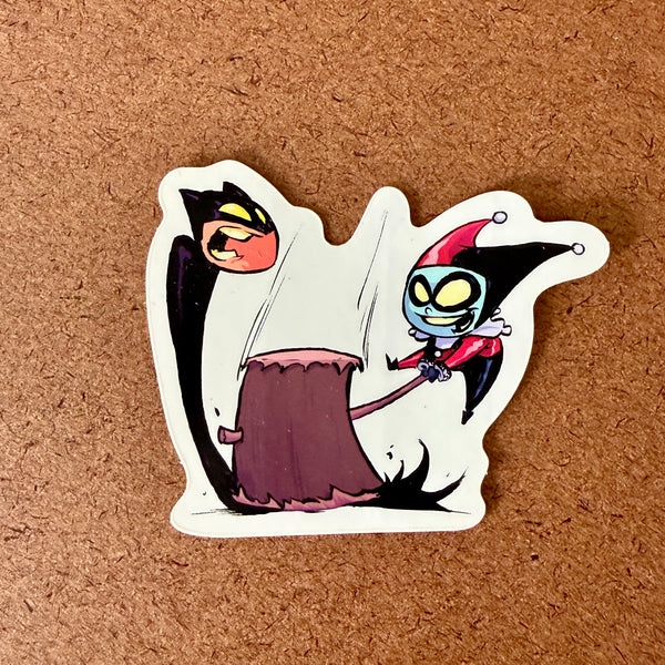 Batman and Harley Quinn