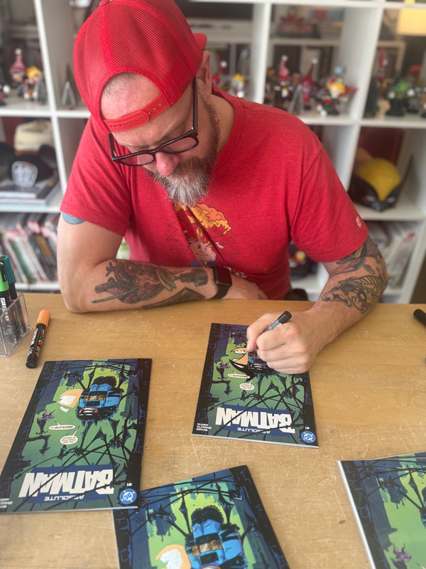 Absolute Batman #1 (first printing) with full color remark