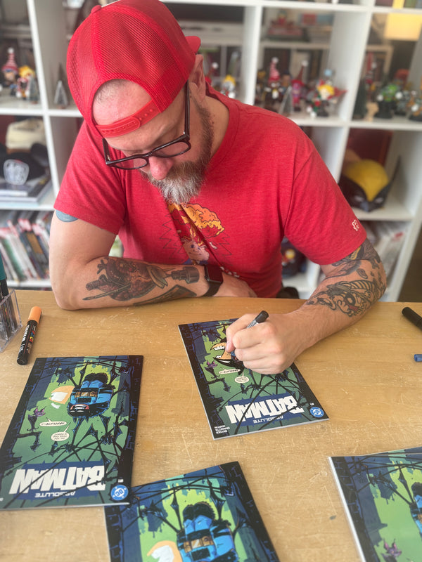 Absolute Batman #1 (first printing) with full color remark