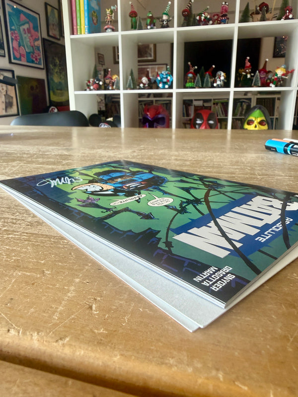 Absolute Batman #1 (first printing) with full color remark