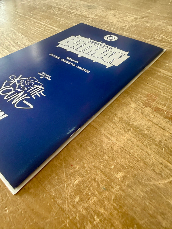 Absolute Batman #1 (first printing) with full color remark