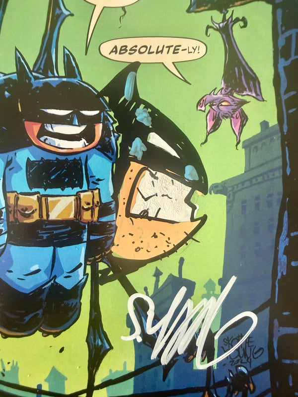 Absolute Batman #1 (first printing) with full color remark