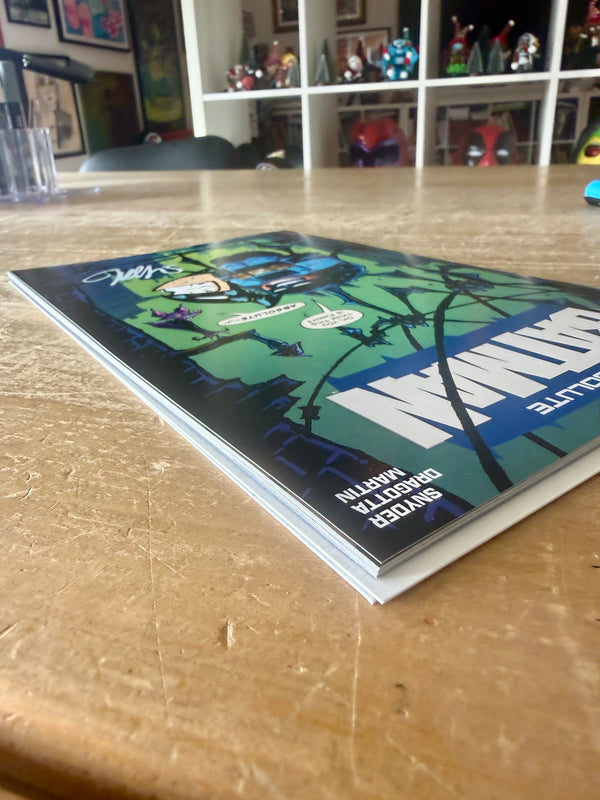 Absolute Batman #1 (first printing) with full color remark