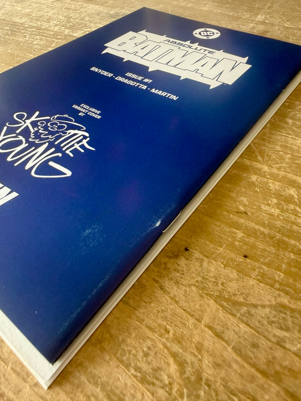 Absolute Batman #1 (first printing) with full color remark