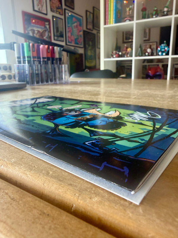 Absolute Batman #1 (first printing) with full color remark