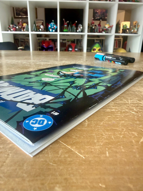 Absolute Batman #1 (first printing) with full color remark