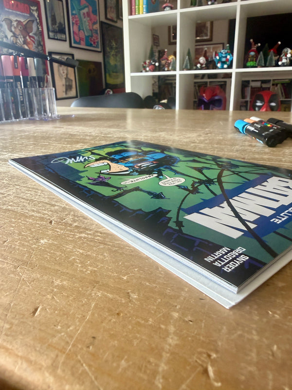 Absolute Batman #1 (first printing) with full color remark