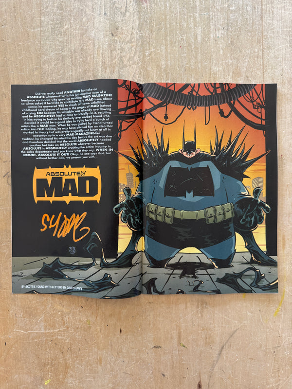 Mad About DC #1 (Skottie Absolutely Mad double spread)