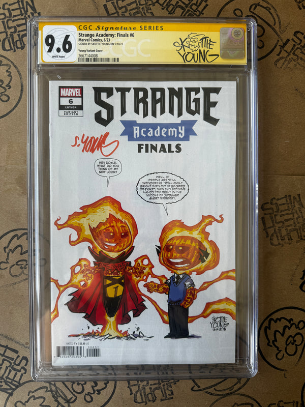 Strange Academy #6 1:25 variant CGC 9.0-9.6