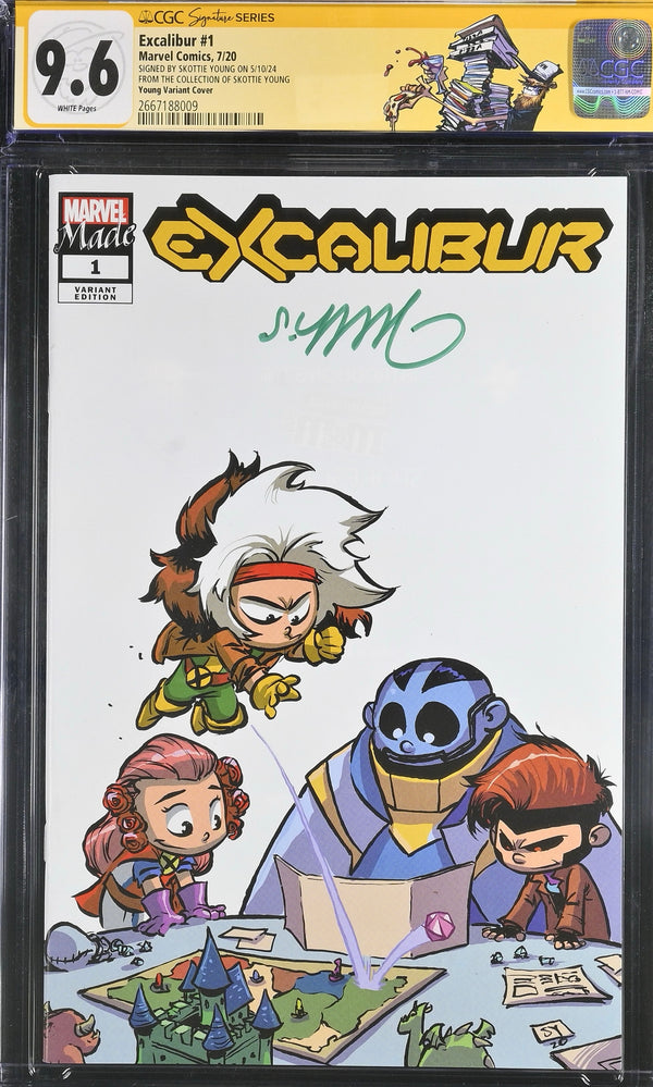 The Personal Collection of Skottie Young- Excalibur #1 9.6 Marvel Made