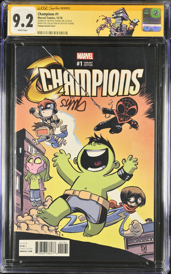 The Personal Collection of Skottie Young- Champions #1 9.2-9.4