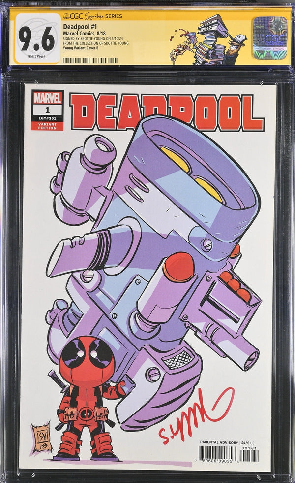 The Personal Collection of Skottie Young- Deadpool #1 CGC 9.6