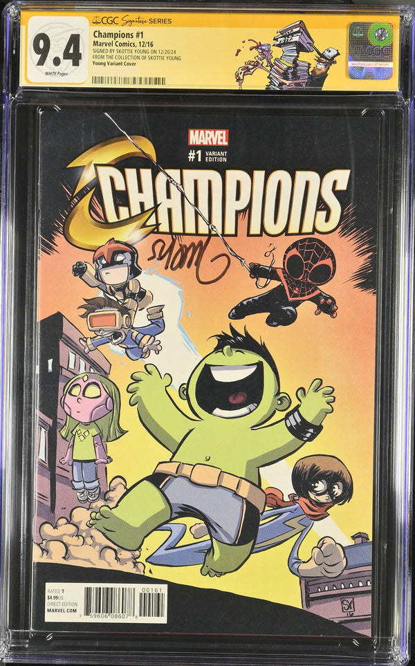 The Personal Collection of Skottie Young- Champions #1 9.2-9.4