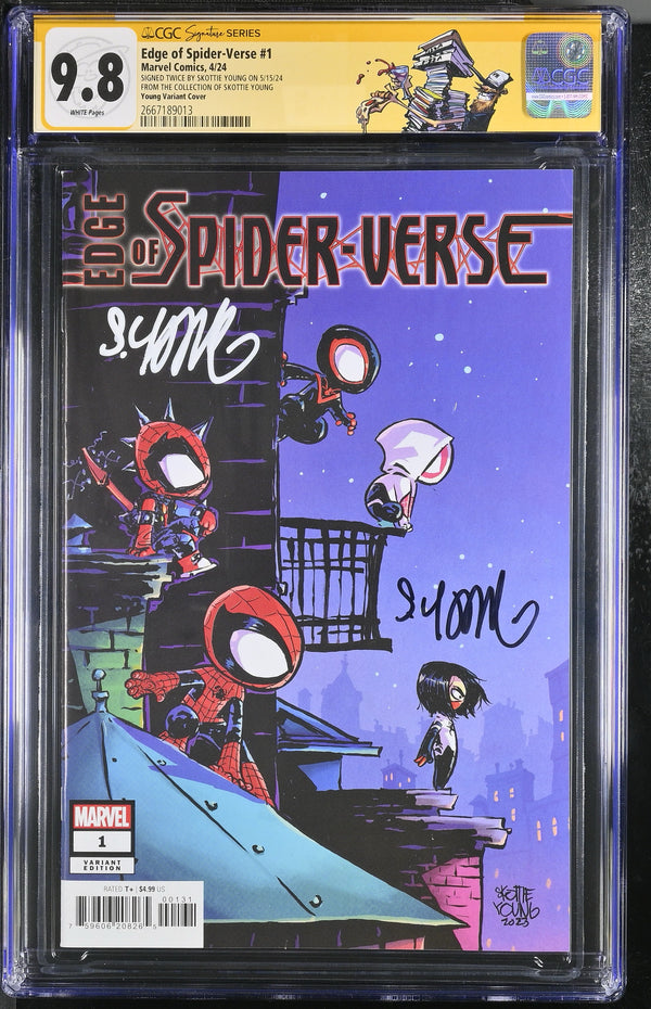 The Personal Collection of Skottie Young- Edge of Spider-Verse #1 9.8