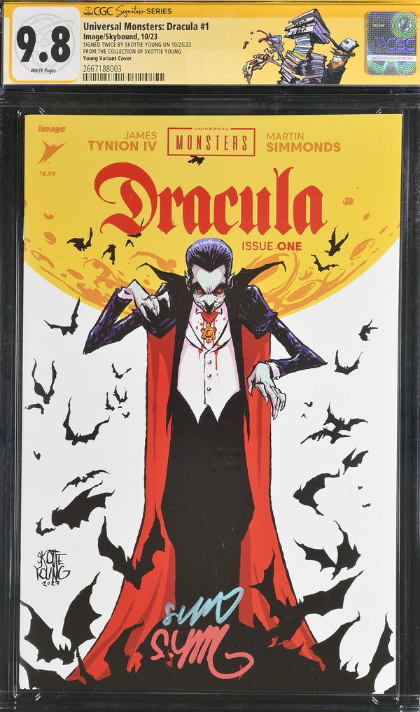 The Personal Collection of Skottie Young- Dracula #1 CGC 9.8