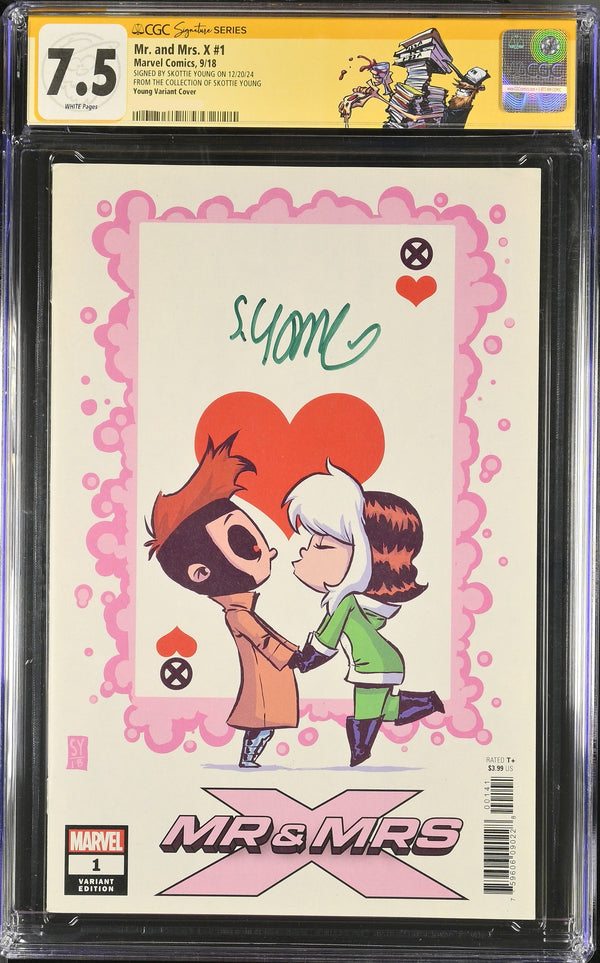The Personal Collection of Skottie Young- Mr and Mrs X #1 7.5-8.0