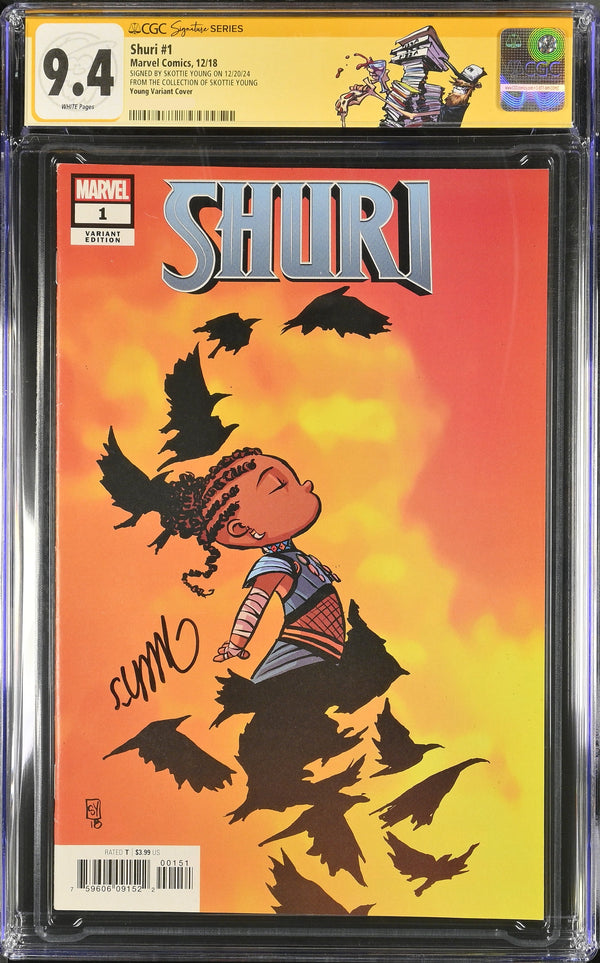 The Personal Collection of Skottie Young- Shuri #1 9.4