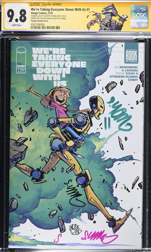 The Personal Collection of Skottie Young- We're Taking Everyone Down With Us 9.8