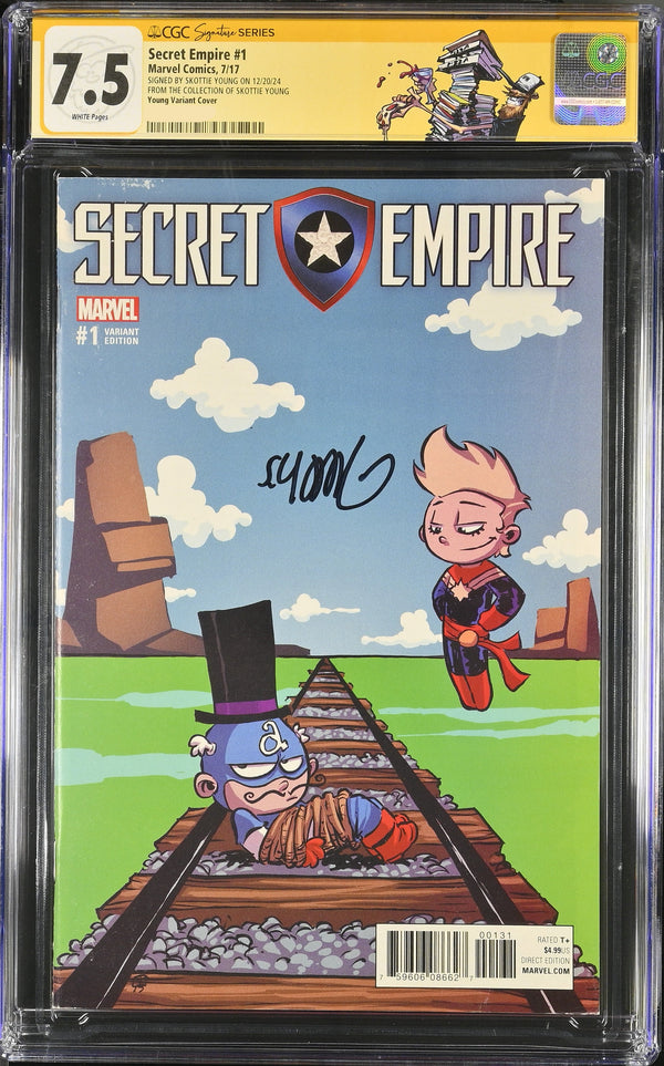 The Personal Collection of Skottie Young- Secret Empire #1 7.5-9.4
