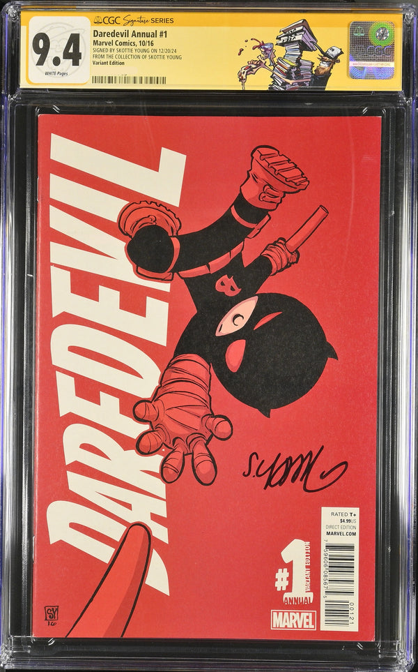 The Personal Collection of Skottie Young- Daredevil Annual #1 8.5-9.4
