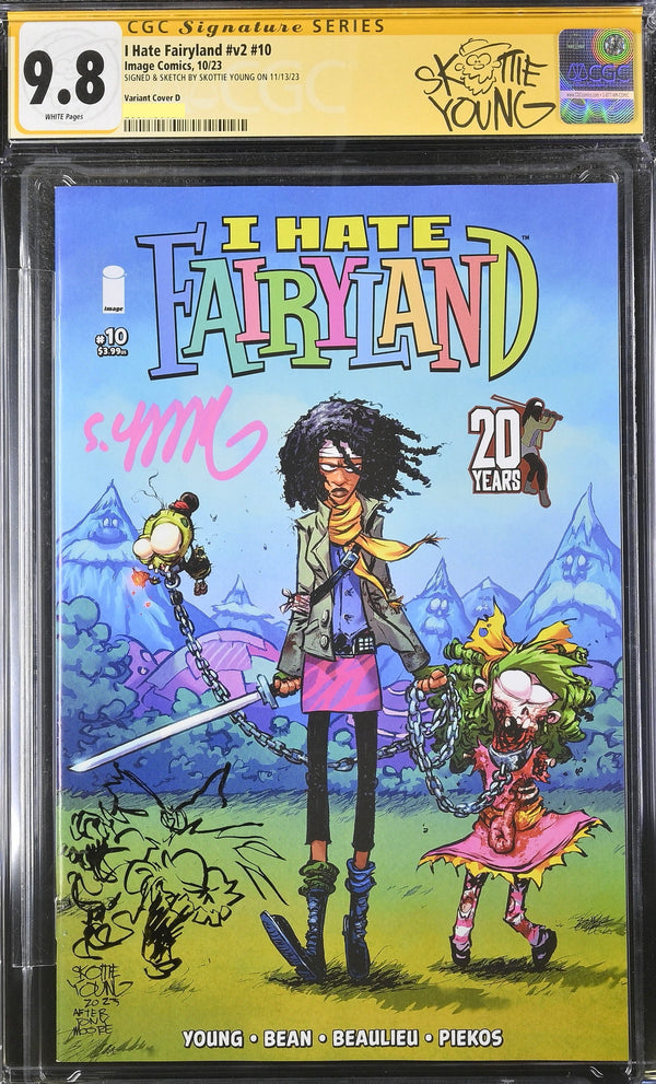 I Hate Fairyland #10 (Walking Dead 20th Anniversary) CGC 9.8 with REMARK