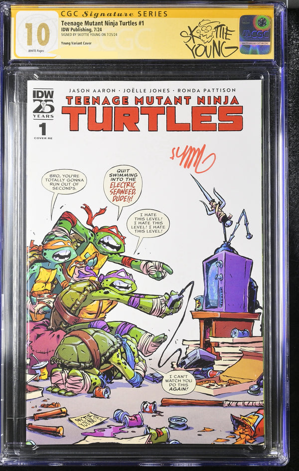 TMNT #1 Mint and Gem Mint CGC Signature Series Series