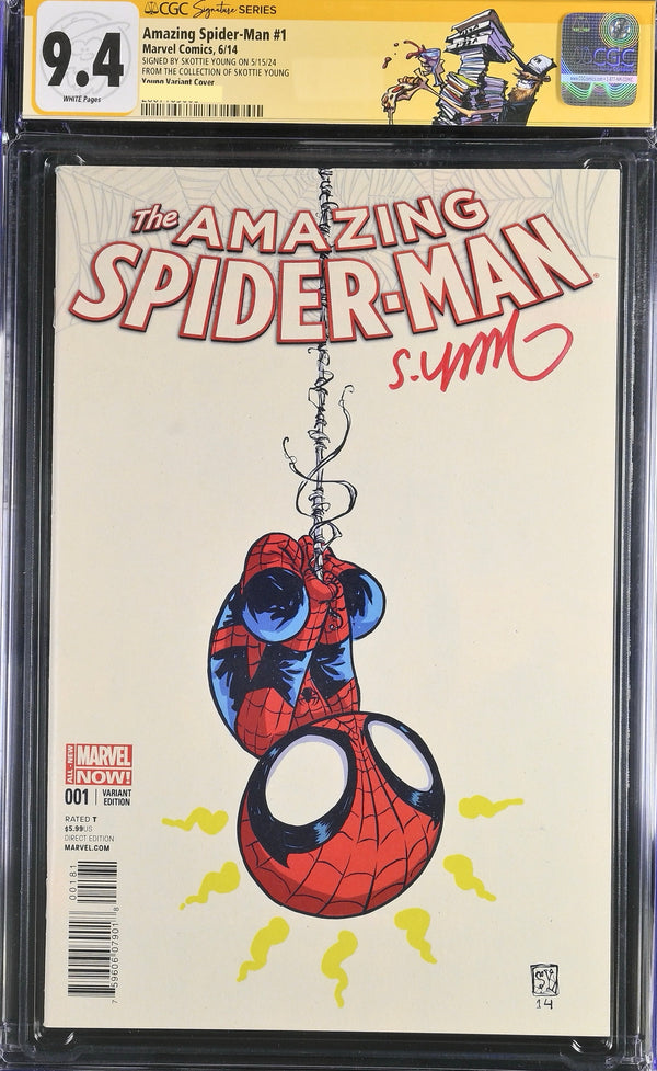 The Personal Collection of Skottie Young- The Amazing Spider-man #1 9.4