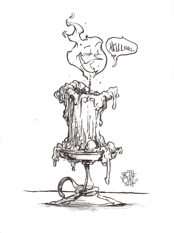 One Word Drawing Prompt- CANDLE