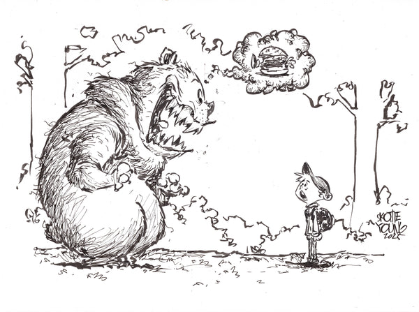 One Word Drawing Prompt- SNACK