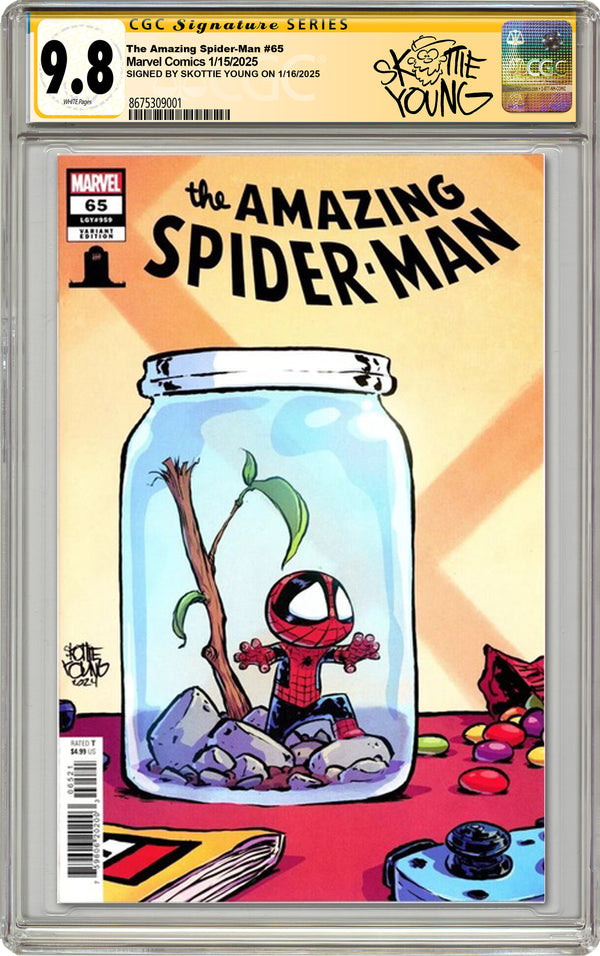 Amazing Spider-man 8 Deaths of Spider-man #65 CGC Signature Series 9.8