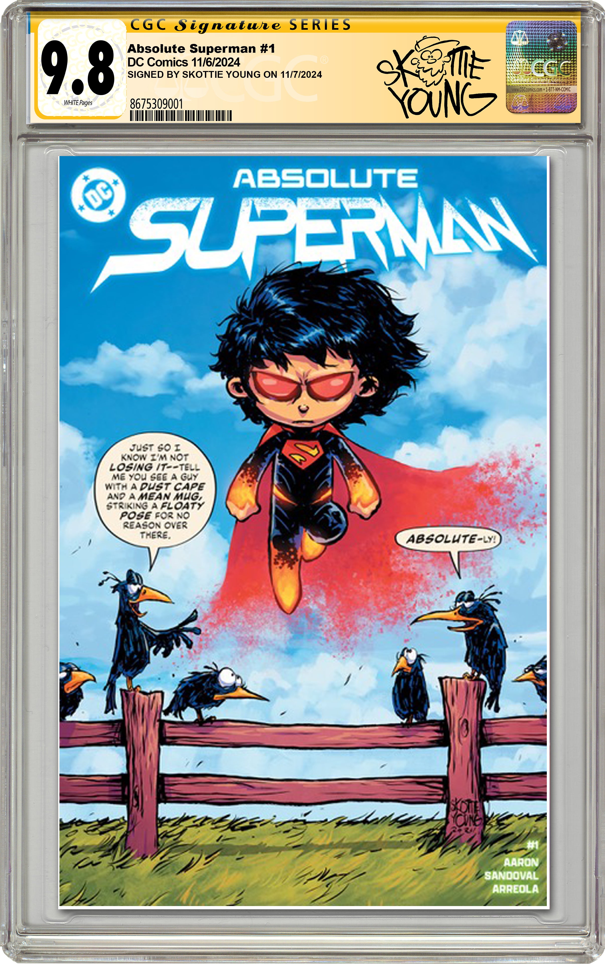 Absolute Superman # 1 – Stupid Fresh Mess