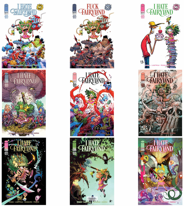 I Hate Fairyland #50 Signed Sets!